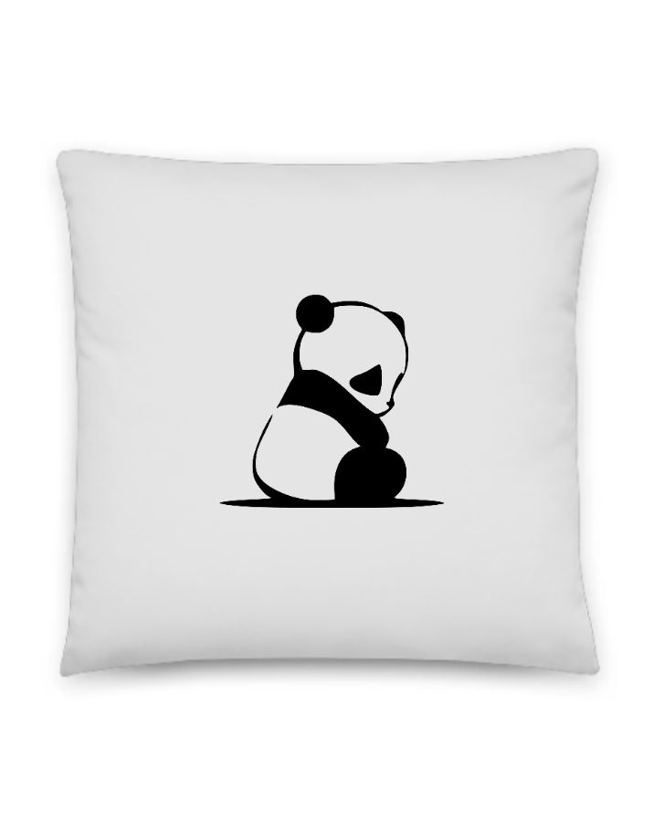 Little panda pillow  - Front