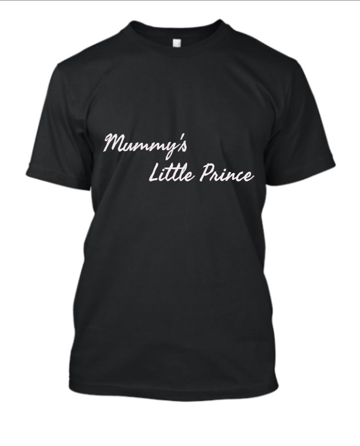 Little prince - black T-shirt - Front