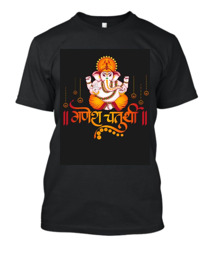 Lord Ganesha t-shart best digine  - Front