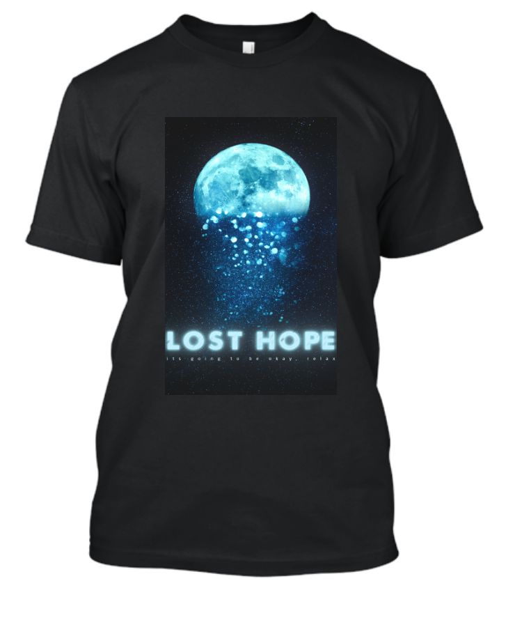 Lost Hope aesthetic T shirt - Front