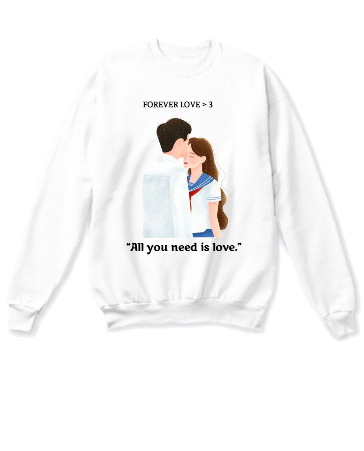 Love Couple New degine Sweetshirt for MAN & WOMAN  - Front