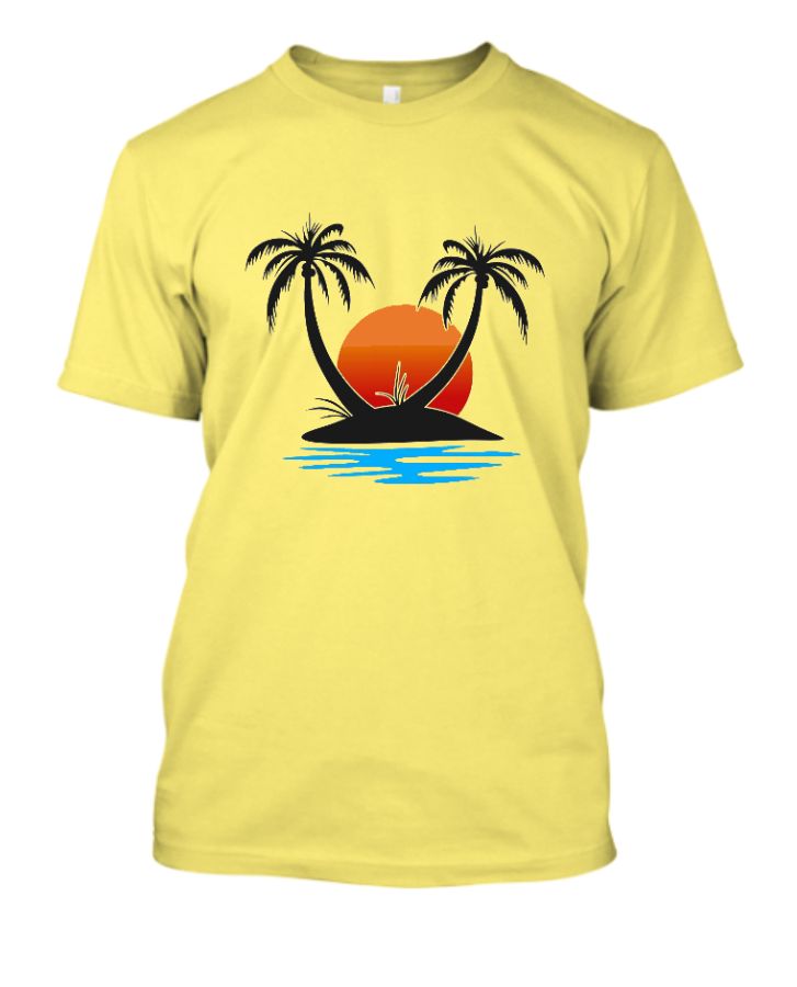 Love Sea Wave Palm I Unisex Half Sleeve T-shirt