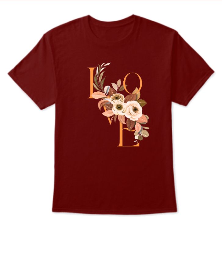 Love tshirt design - Front