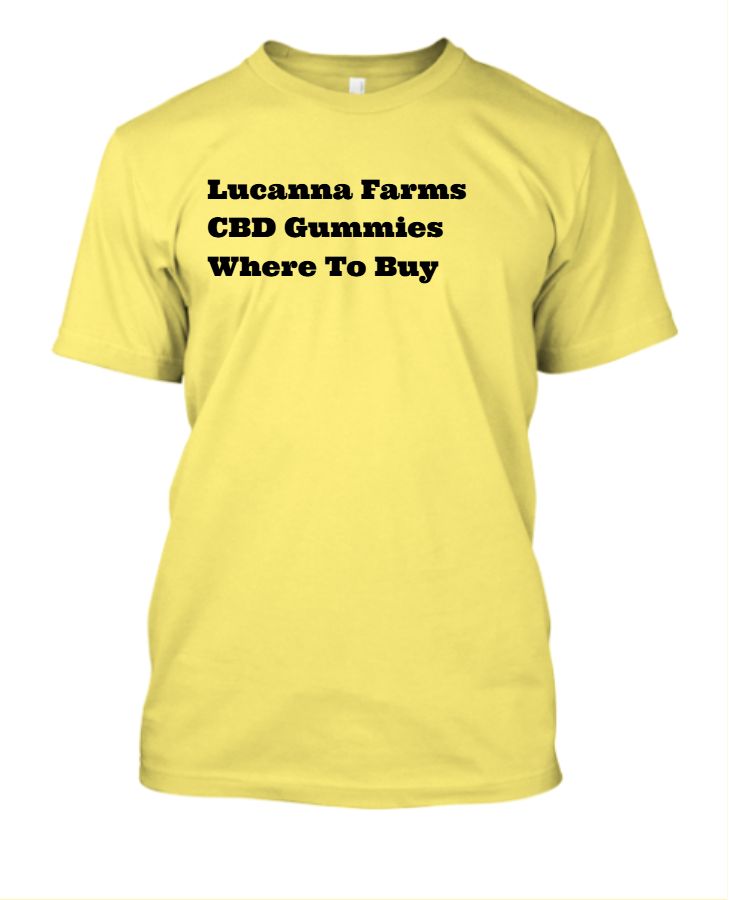 Lucanna Farms CBD Gummies Where To Buy Reviews - Front