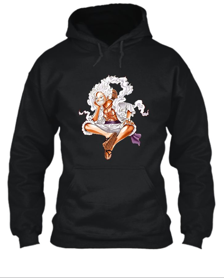 Luffy Gear 5 One Piece Hoodie - Front