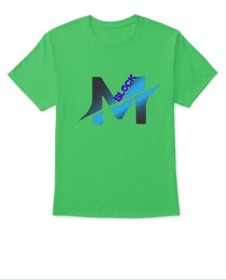 M Letter Design I Half Sleeve Round Neck Tshirt I Sandeep - Front