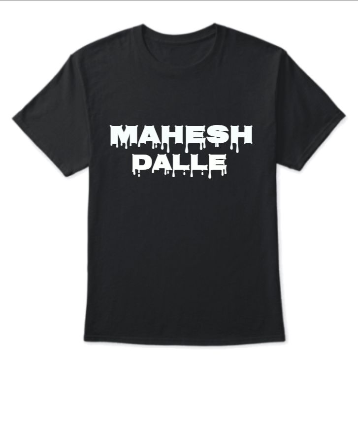 MAHESH DALLE | HALF SLEEVE T-SHIRT - Front