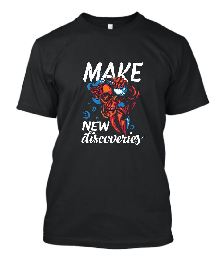 MAKE NEW DISCOVERIES T-SHIRT - Front