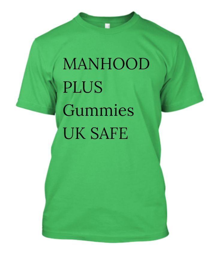 MANHOOD PLUS Gummies UK SAFE & EFFECTIVE INGREDIENTS! - Front