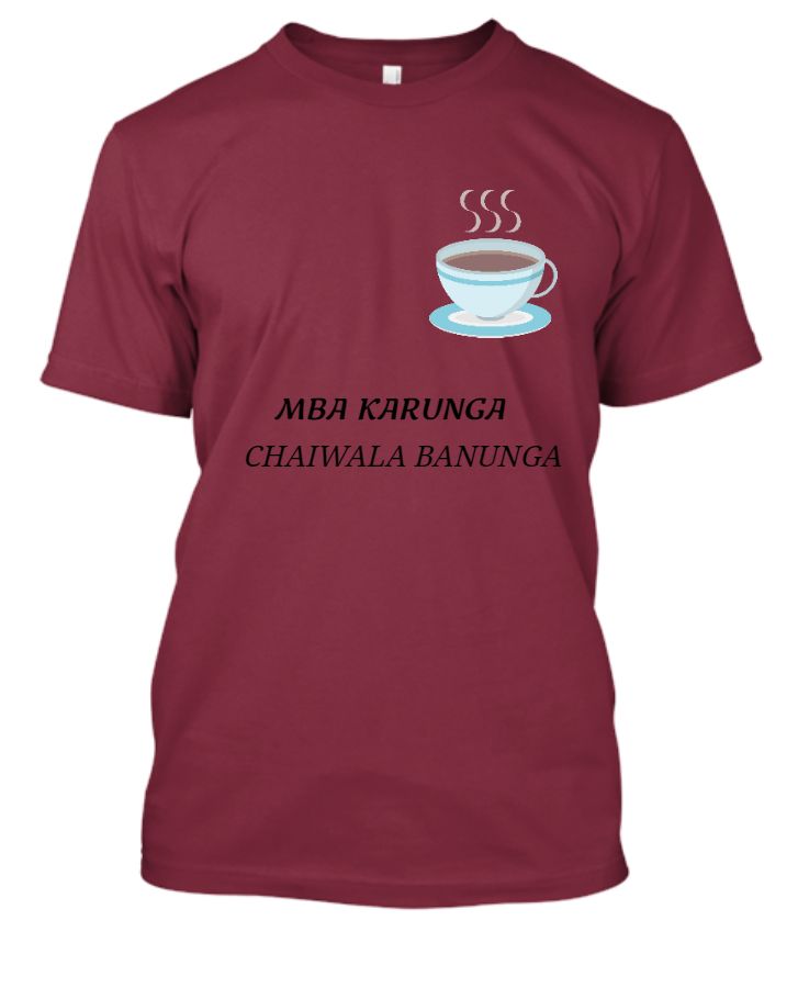 MBA CHAIWALA DESIGN T-SHIRT  - Front