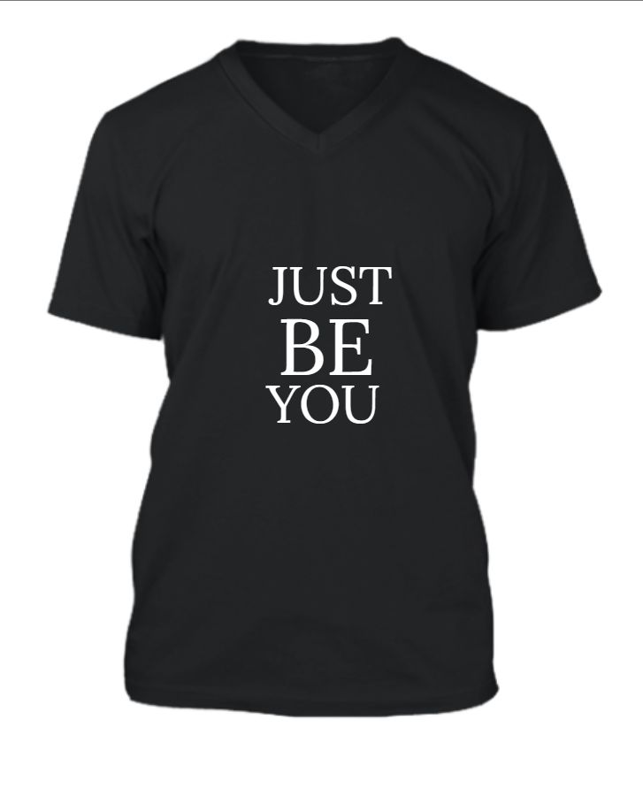 MEN'S V-NECK TEE - Front