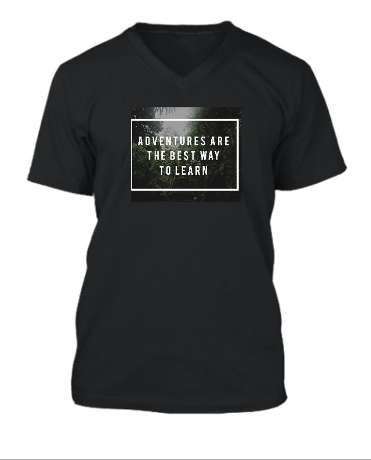 MOTIVATIONAL QUOTE HALF SLEEVE TSHIRT - Front