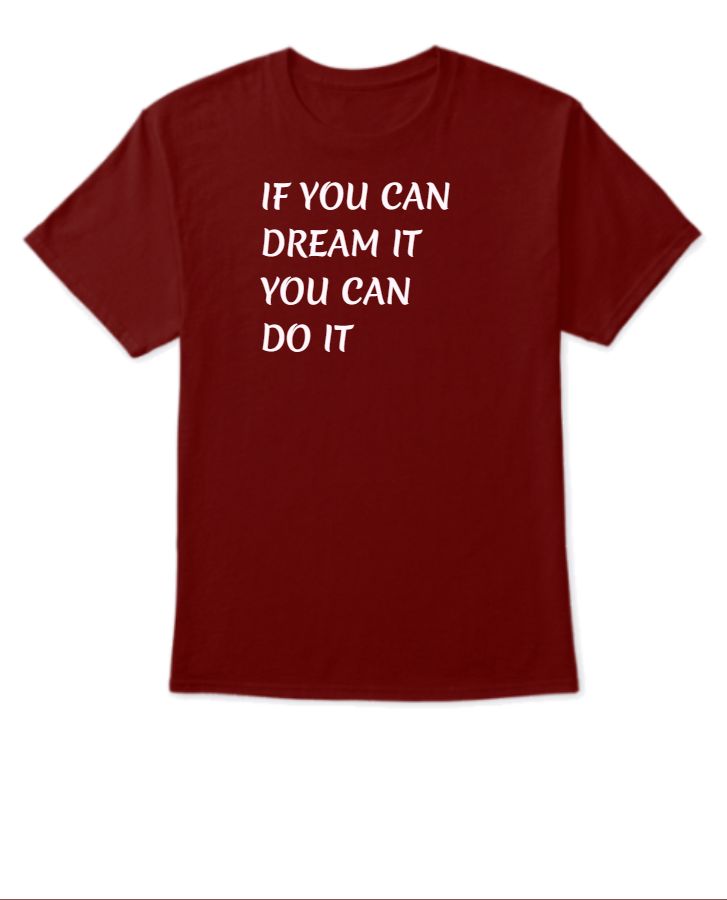 MOTIVATIONAL QUOTE HALF SLEEVE TSHIRT - Front