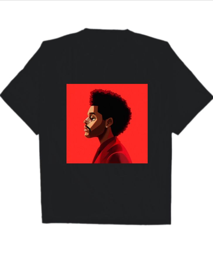 MUSIC ARIST DESIGN.#NO.1 ARTIST OF ALL TIME.OVERSIZED T=SHIRT - Front