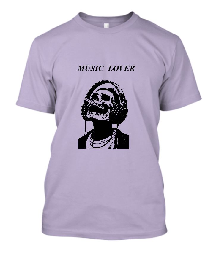 MUSIC LOVER T-SHIRT | HALF SLEEVES  - Front