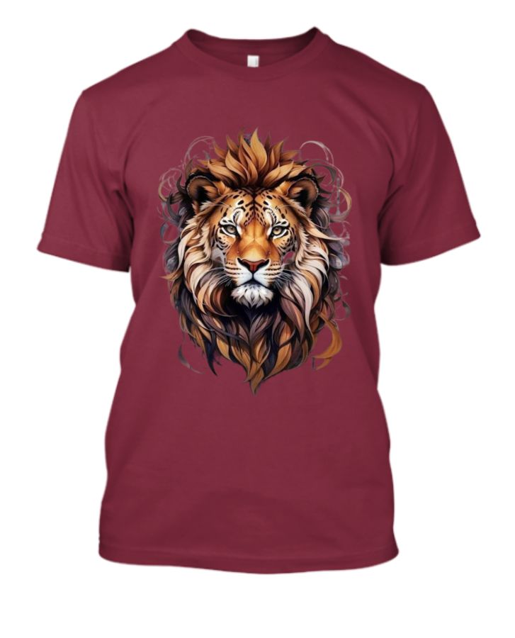 Majesty Lion Print T-Shirt - Front