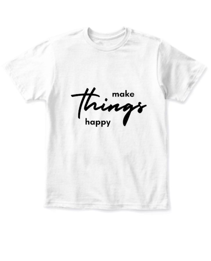 Make Things Happy: Kids Tee Edition | Tamion_TRB - Front