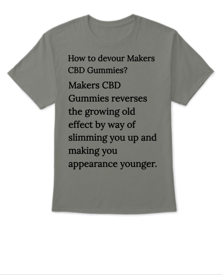 Makers CBD Gummies: |Reviews, Price, Pros & Cons| - Front