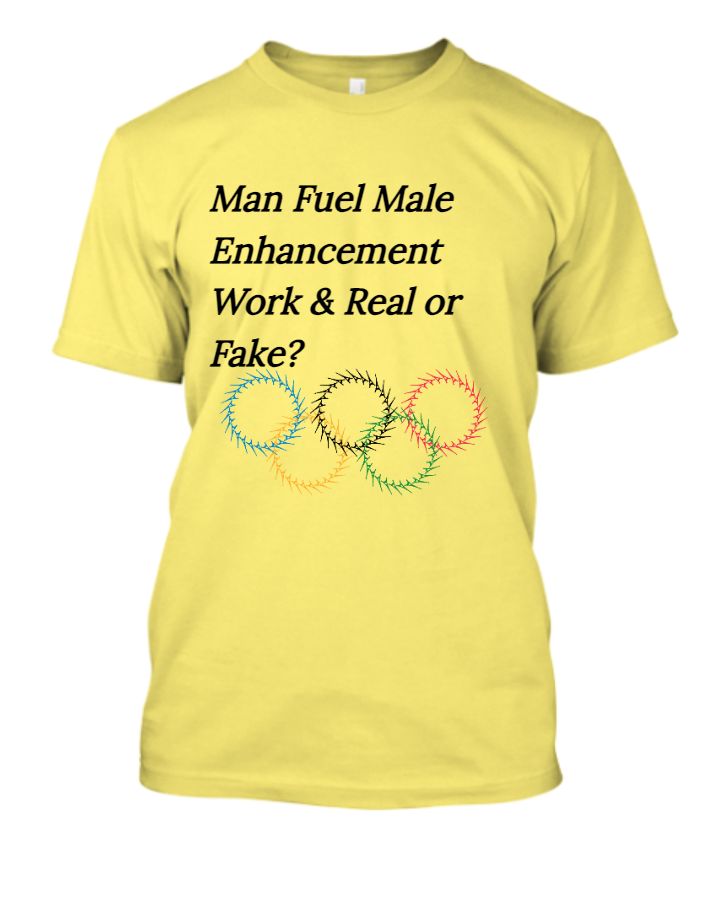 Man Fuel Male Enhancement Work & Real or Fake? - Front