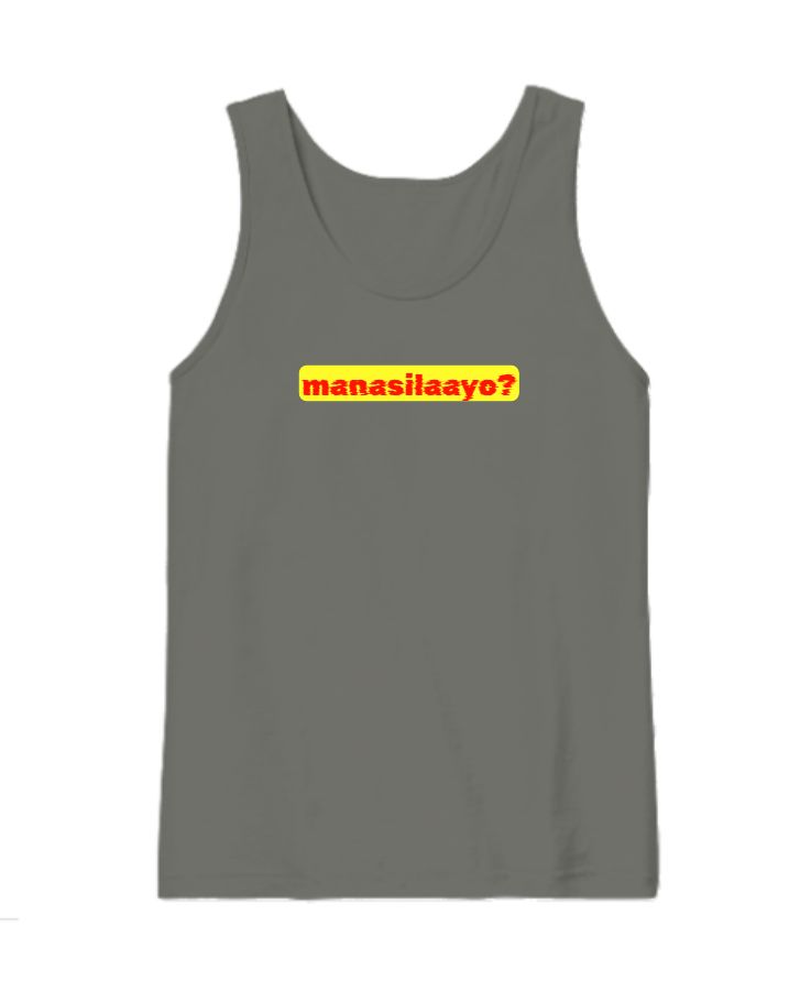 Manasilaayo | Unisex Tank Top | #FeelTheVibes - Front