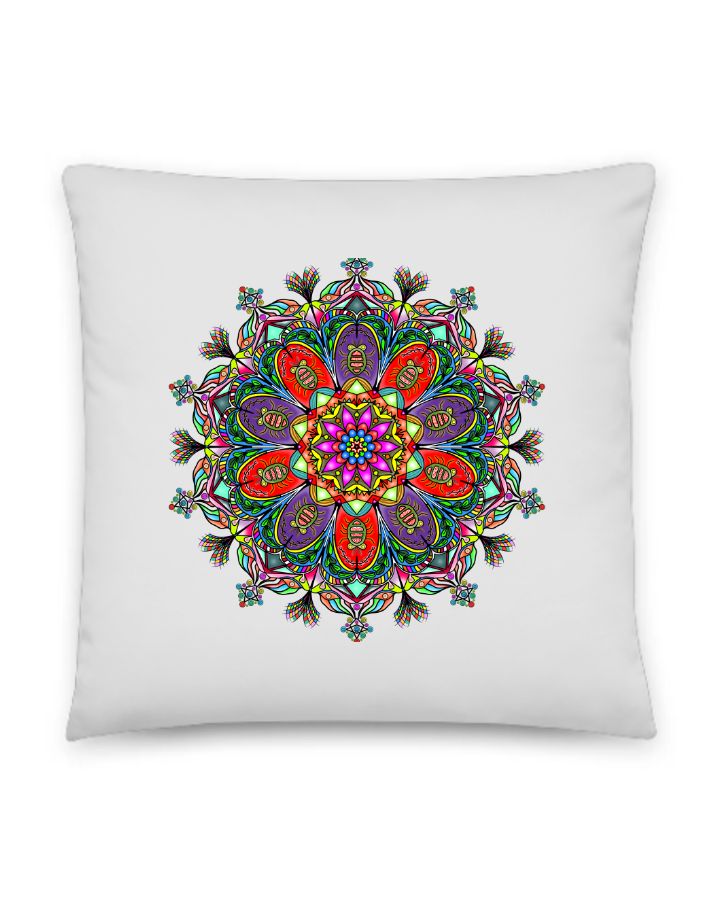 Mandala Art Pillow - Front