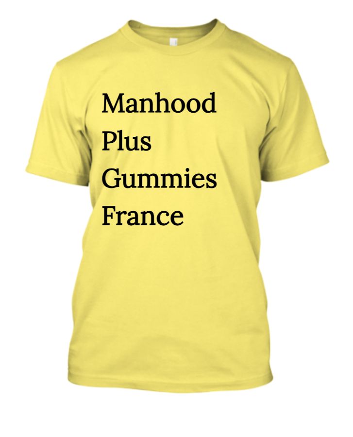 Manhood Plus Gummies France Review Male Performance  - Front