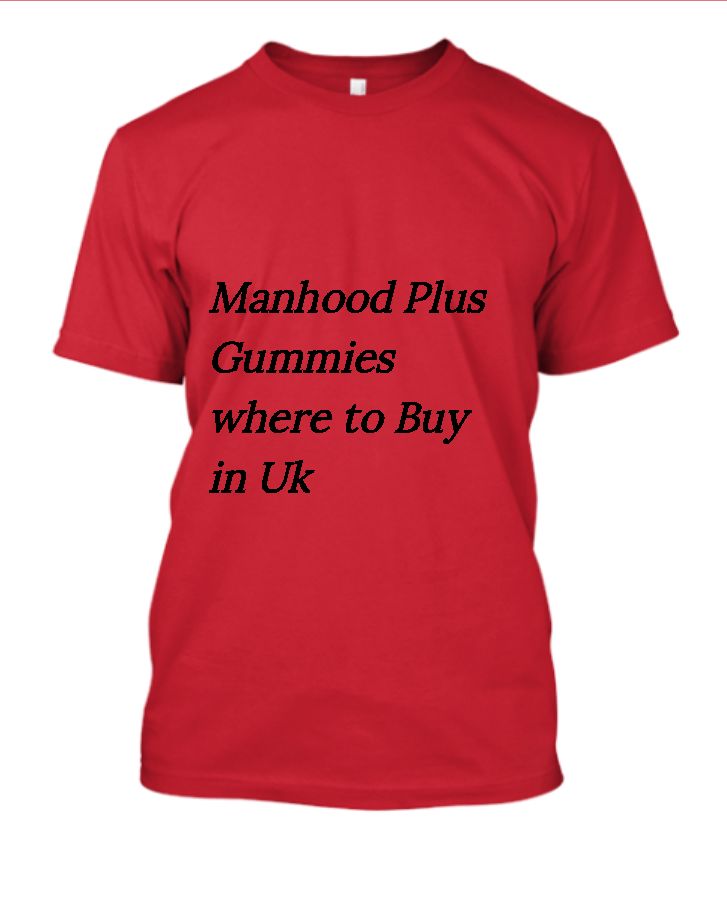 Manhood Plus Male Enhancement Gummies (UK) Where to Buy Male Enhancement Gummies in UK  - Front