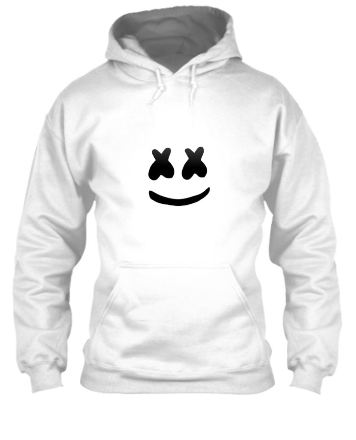 Marshmallow Hoodie NSM Styles - Front