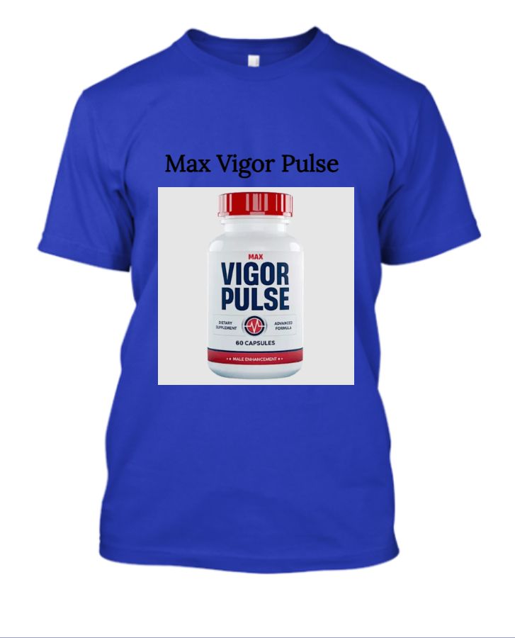 Max Vigor Pulse: The Ultimate Energy and Performance Booster - Front