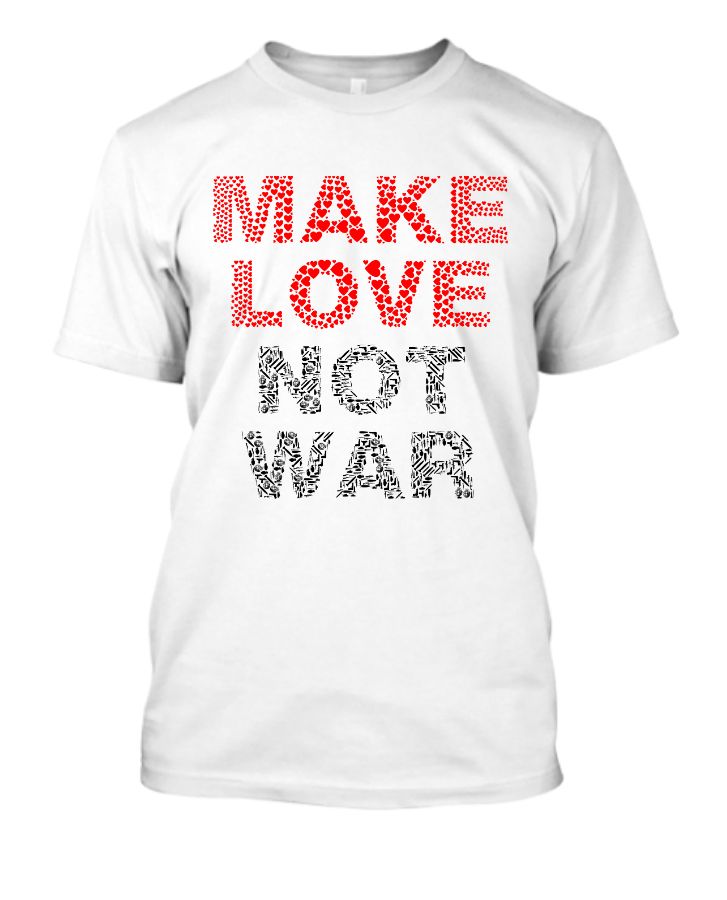 Men | Half sleeve T-shirt | Love - Front