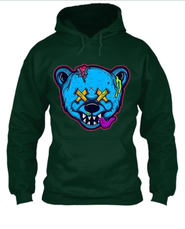 Men Full Sleeve Hooded Sweatshirt - Front