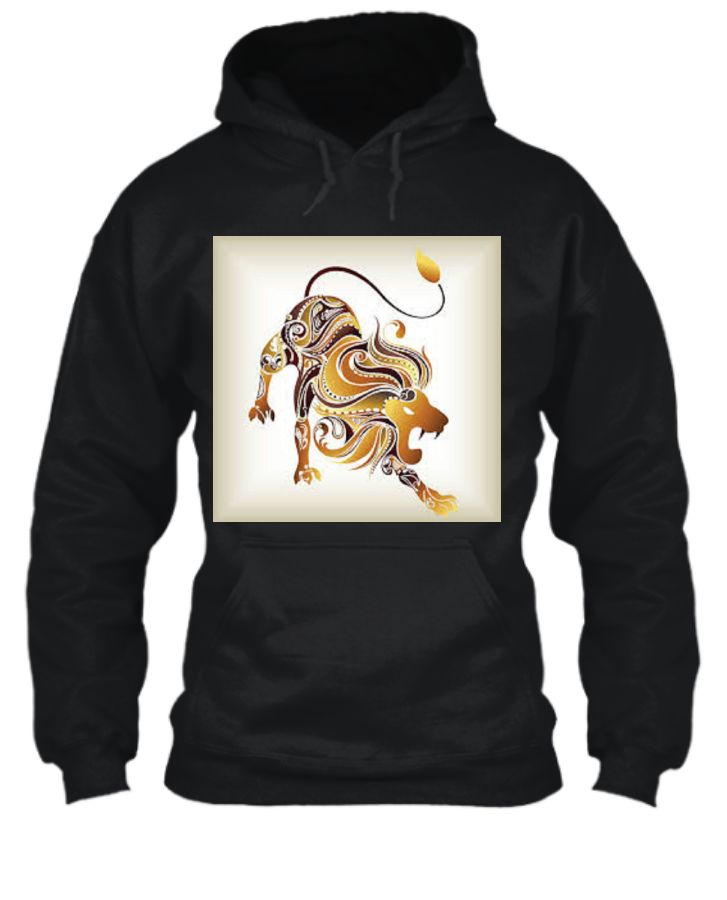 Men Hodies lion  - Front