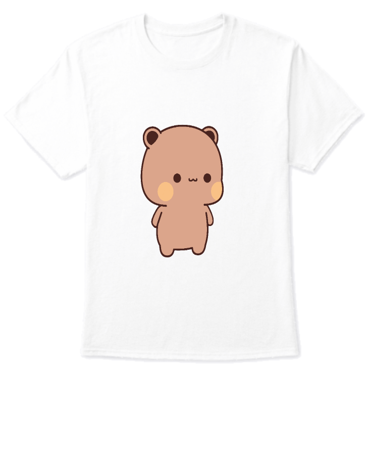 Men T-Shirt Panda Standing - Front