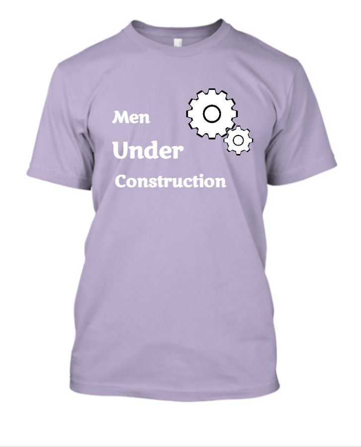 Men T-shirt Under Construction - Front