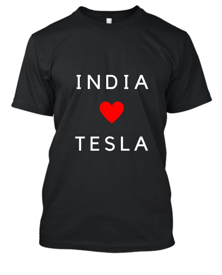 Men's India Love Tesla - Front
