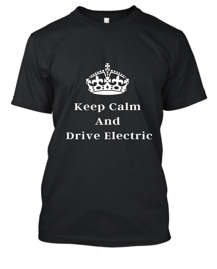 Men's Keeep Calm & Drive Electric - Front
