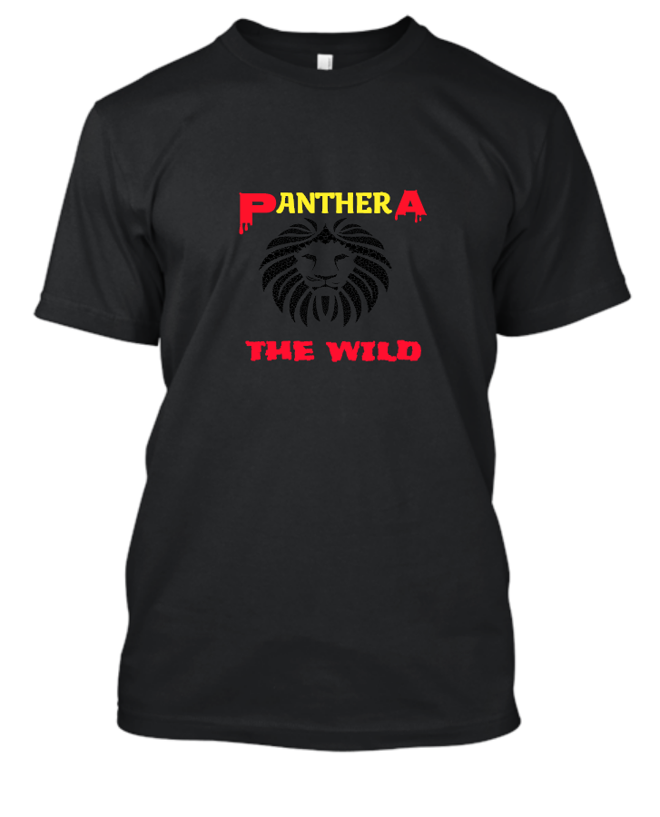 50% OFF SHOP NOW Men's Panthera The Wild Printed Pure Cotton T-shirt Half Sleeve For Boy - Front