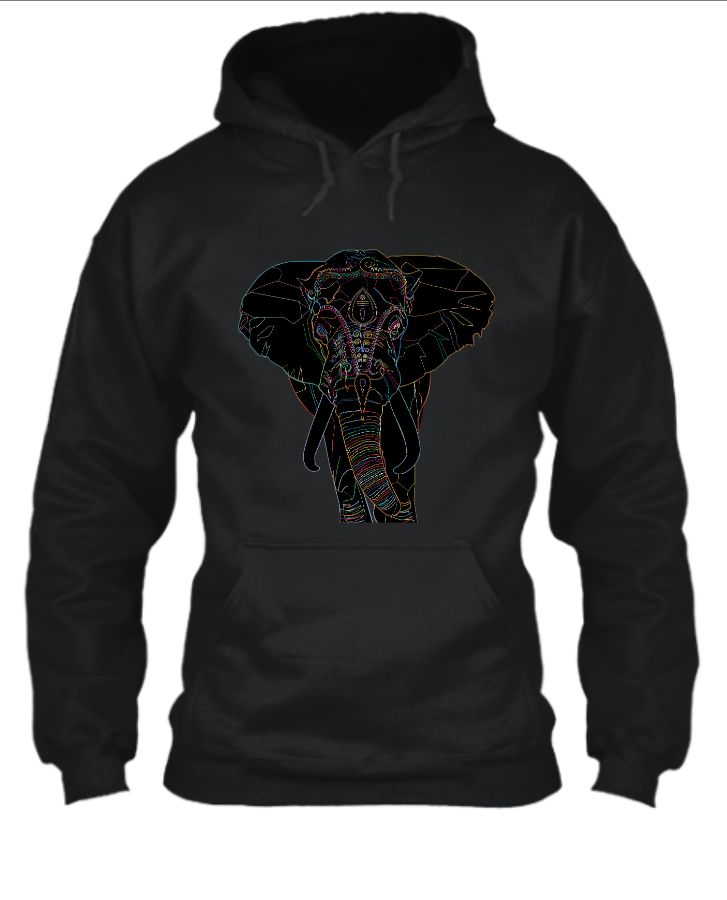 Mens Printed Sweatshirt || brown. - Front
