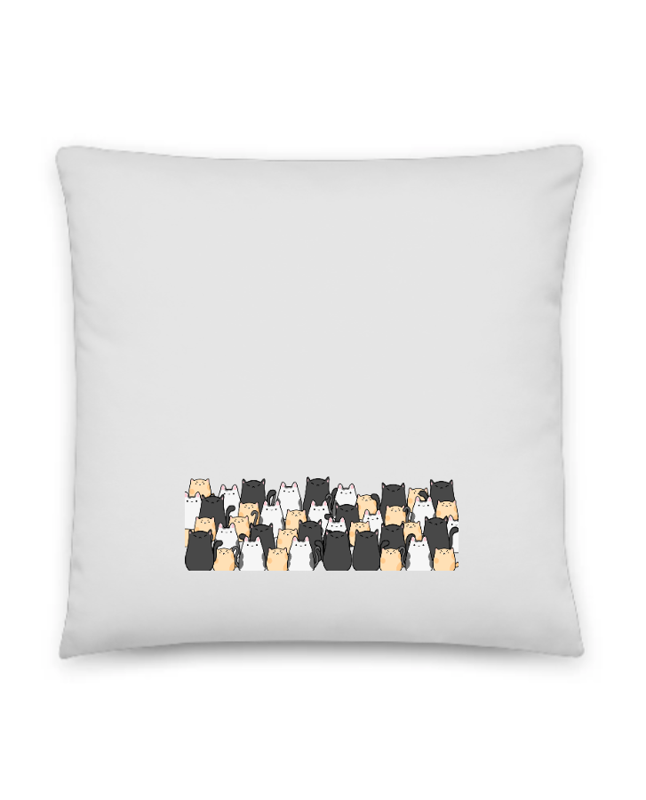 Meow | Throw Pillow - Front