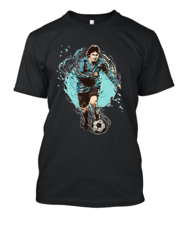 Messi Printed Half Sleeve T-Shirt - Front