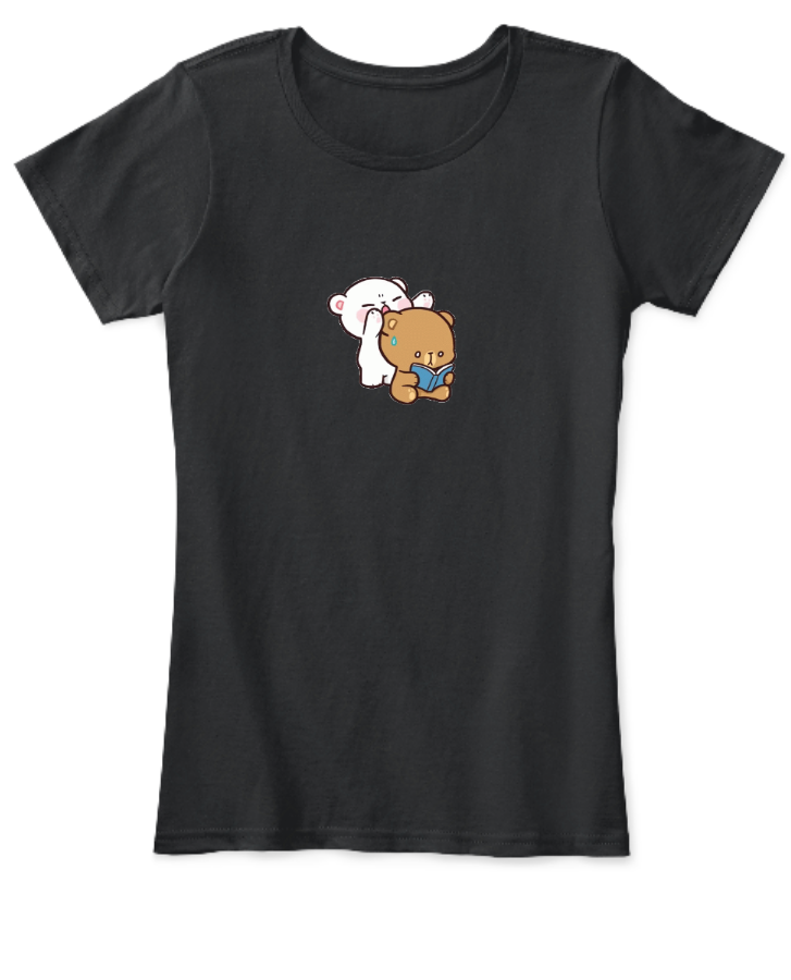 Milk & Mocha Women Tshirt - Front