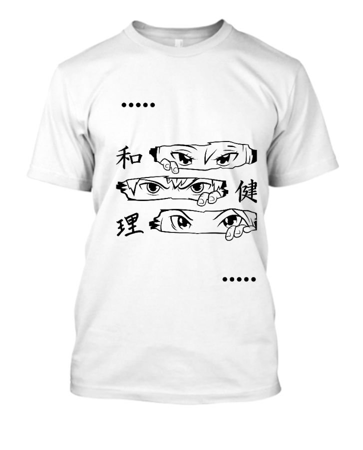 Minimalistic Anime | Half Sleeve T-shirt - Front