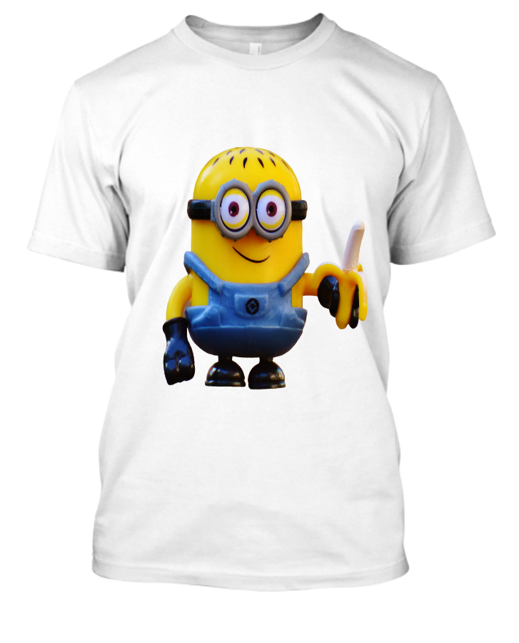 Minions White half sleeve t-shirt - Front