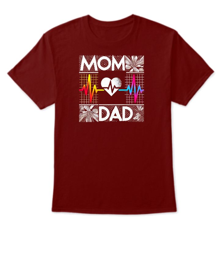 Mom & Dad: United in Love | Matching T-Shirts for Parents - Front