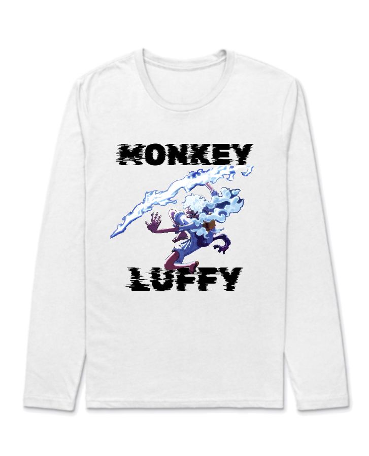 Moneky D Luffy Full Sleeve T-shirt - Front