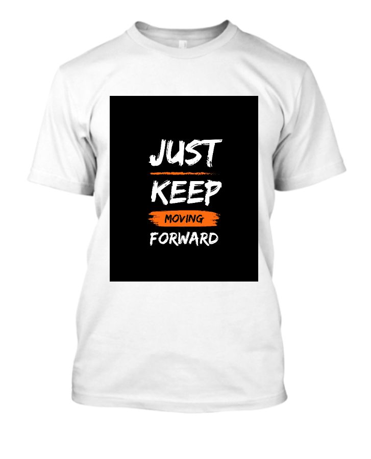 Motivational Half Sleeve T-Shirt - Front