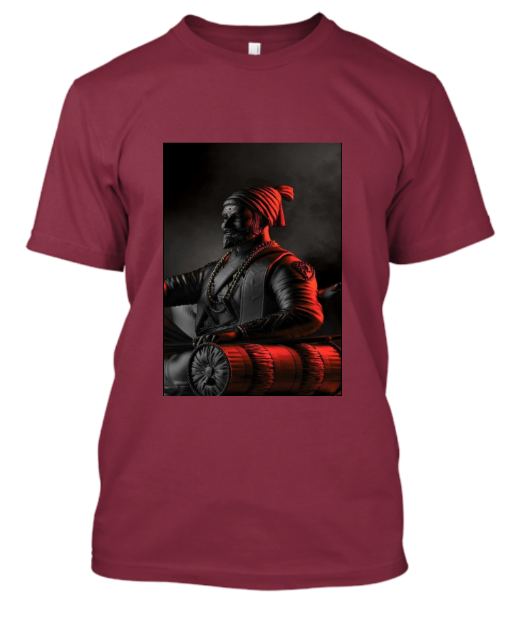 Motivational chhatrapati shivaji maharaj T-Shirt Half Sleeves - Front