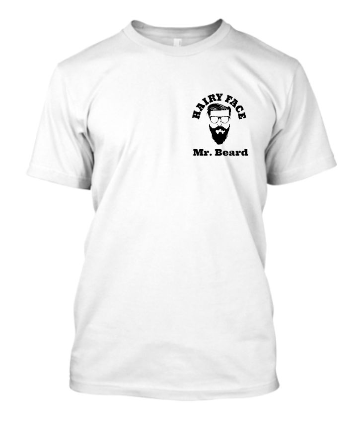 Mr. Beard Series Half-Sleeve Tee - 04 - Front