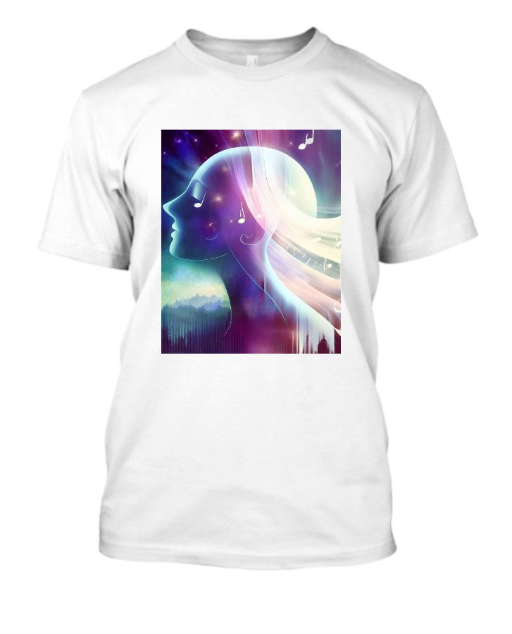 Music Half sleeves Tshirt - Front