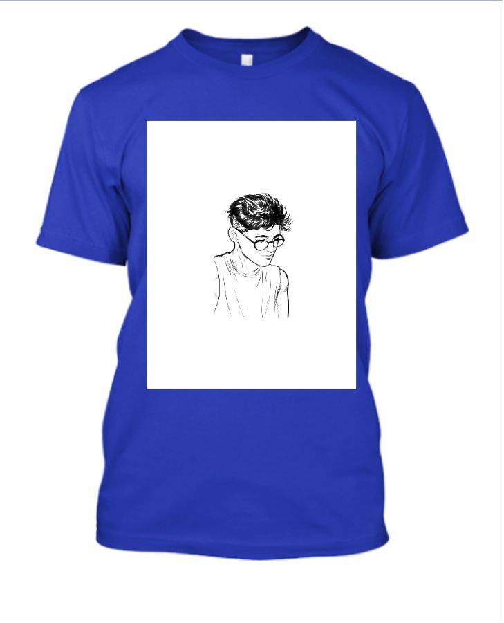 Music T-shirt Half sleeve T-shirt  - Front